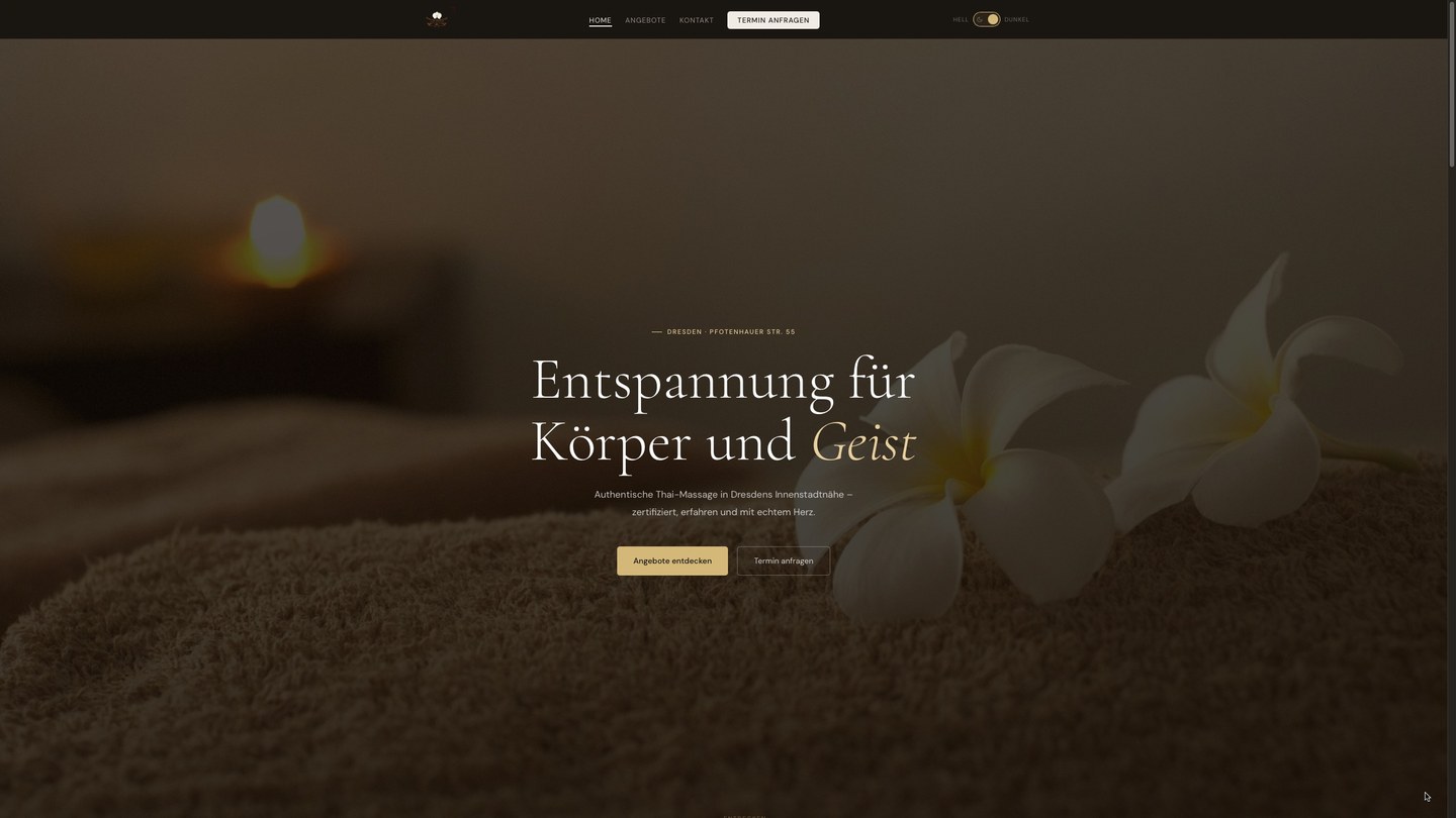 Boonchu Thaimassagen Dresden